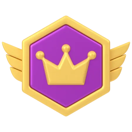 Badge  3D Icon