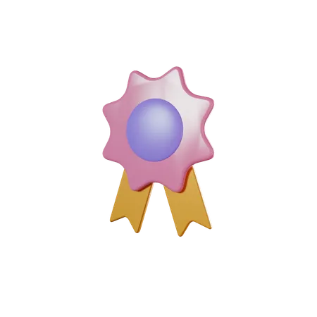 Badge  3D Icon