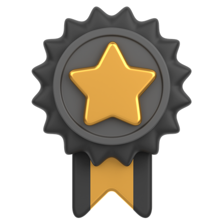 Badge  3D Icon