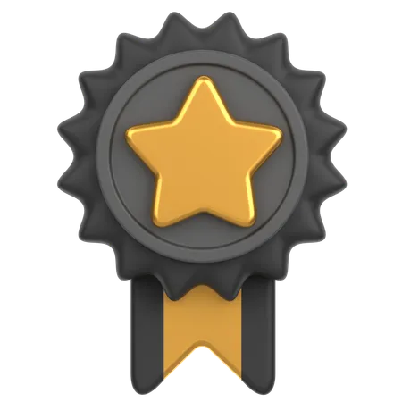 Badge  3D Icon