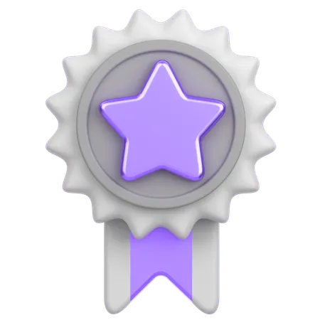Badge  3D Icon