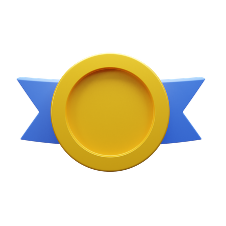 Badge  3D Icon