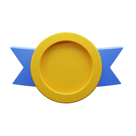 Badge  3D Icon