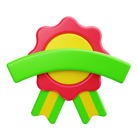 Badge  3D Icon