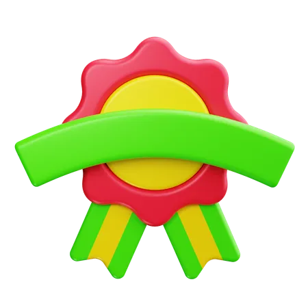 Badge  3D Icon