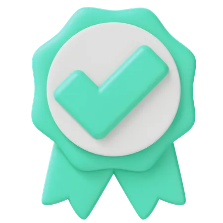 Badge  3D Icon