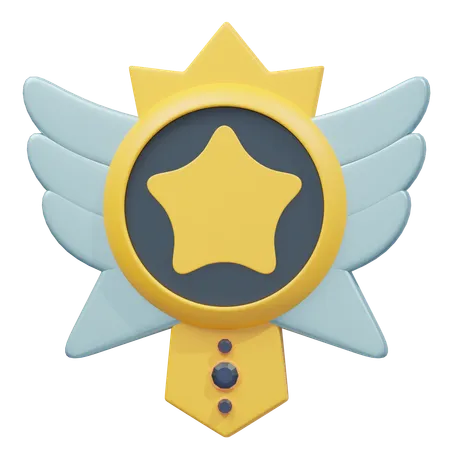 Badge  3D Icon