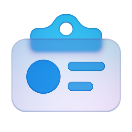 Badge  3D Icon