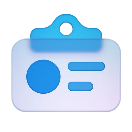 Badge  3D Icon