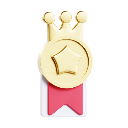 Badge  3D Icon