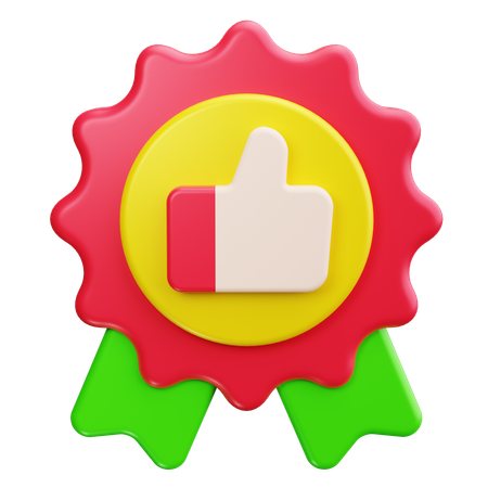 Badge  3D Icon