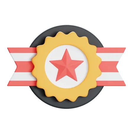 Badge  3D Icon