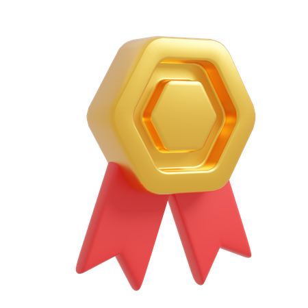 Badge  3D Icon