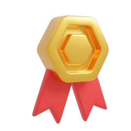 Badge  3D Icon