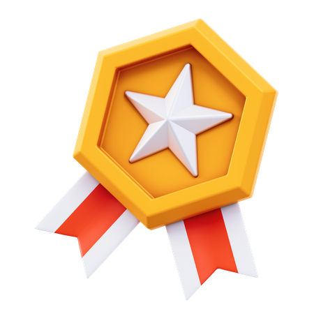 Badge  3D Icon