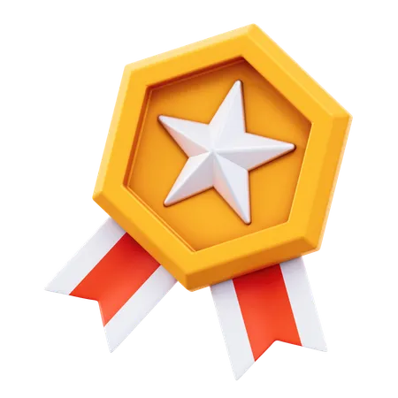 Badge  3D Icon