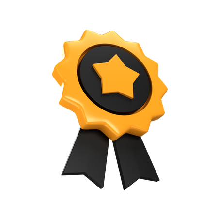 Badge  3D Icon