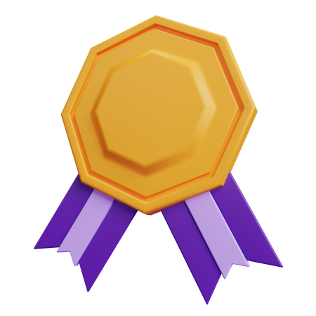 Badge  3D Icon