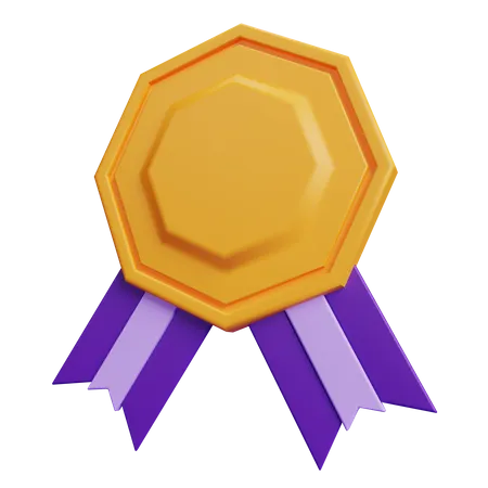 Badge  3D Icon