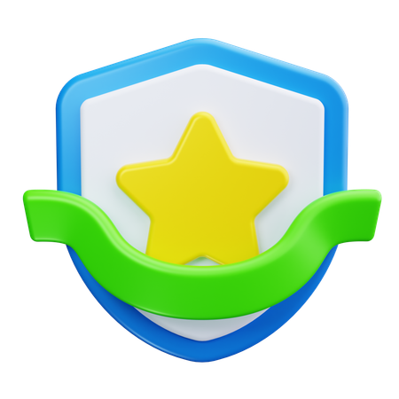 Badge  3D Icon