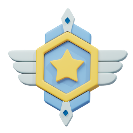 Badge  3D Icon