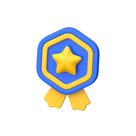 Badge  3D Icon