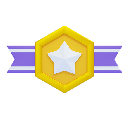 Badge  3D Icon