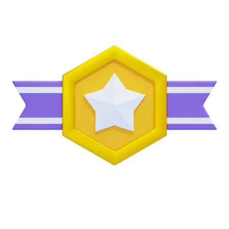 Badge  3D Icon