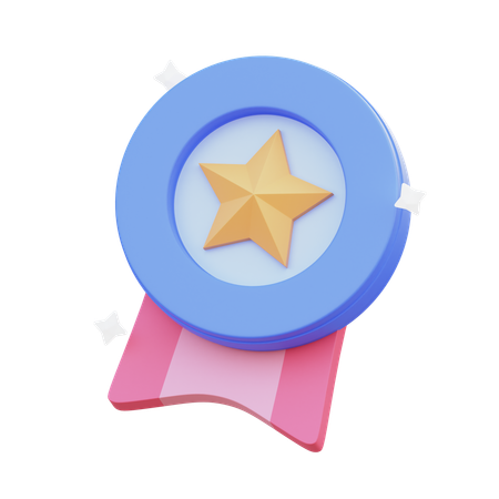 Badge  3D Icon