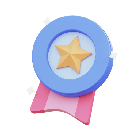 Badge  3D Icon