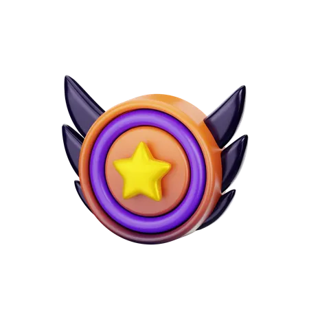 Badge  3D Icon