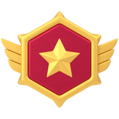 Badge  3D Icon