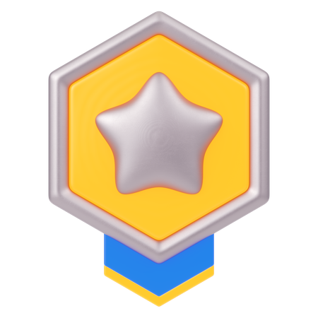 Badge  3D Icon