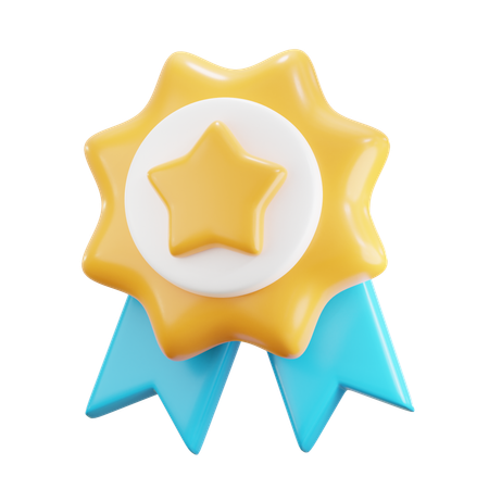 Badge  3D Icon