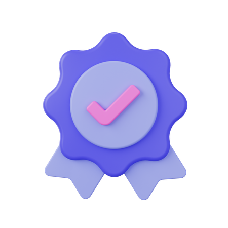 Badge  3D Icon