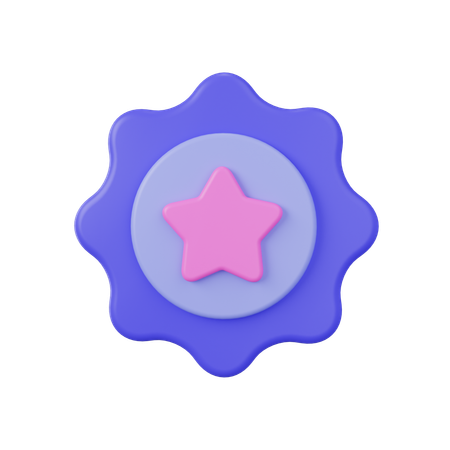 Badge  3D Icon