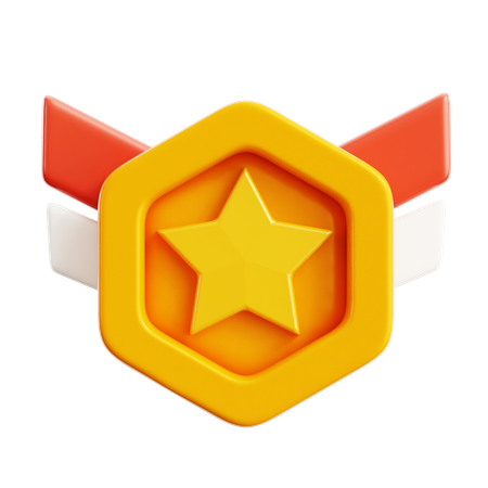 Badge  3D Icon