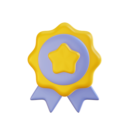 Badge 3D Icon