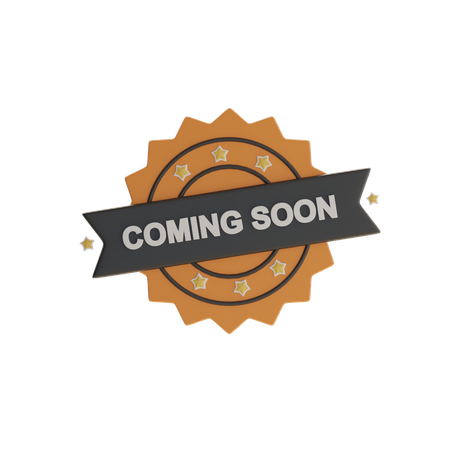 Badge à venir  3D Icon