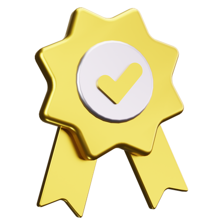 Badge Appreciation  3D Icon