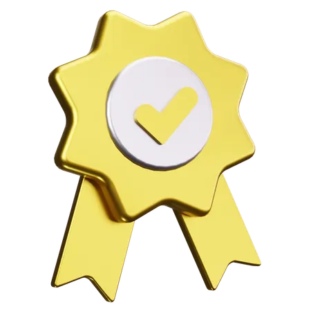 Badge Appreciation  3D Icon