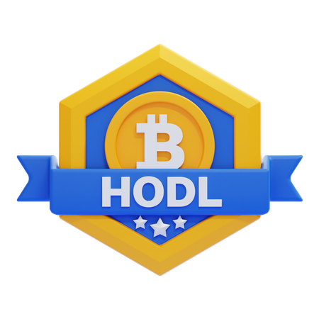 Insigne bitcoin  3D Icon