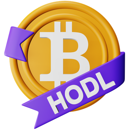 Insigne bitcoin  3D Icon