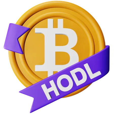 Insigne bitcoin  3D Icon