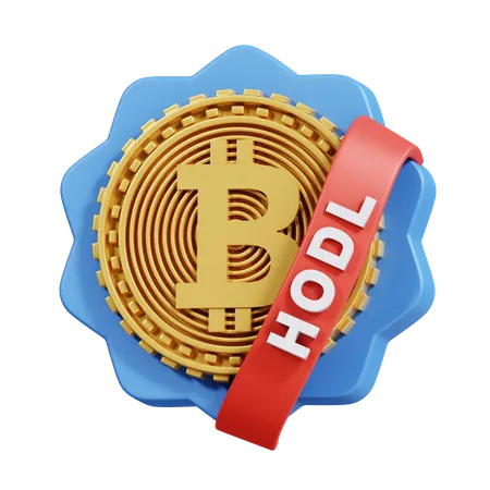 Insigne bitcoin  3D Icon