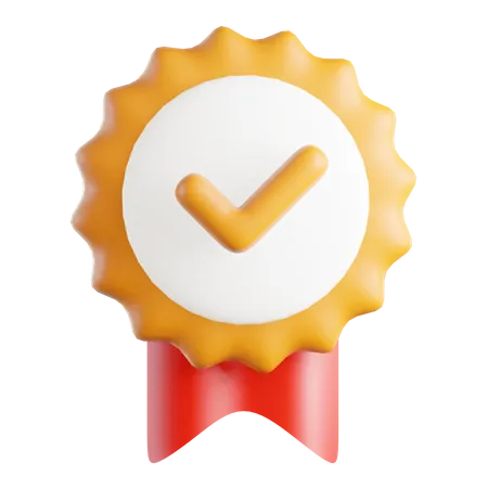 Badge de garantie  3D Icon
