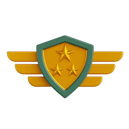 Insigne de l'armée  3D Icon