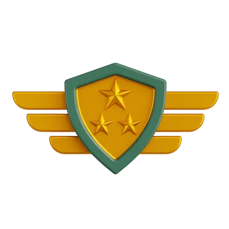 Insigne de l'armée  3D Icon