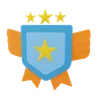 insigne de niveau supérieur