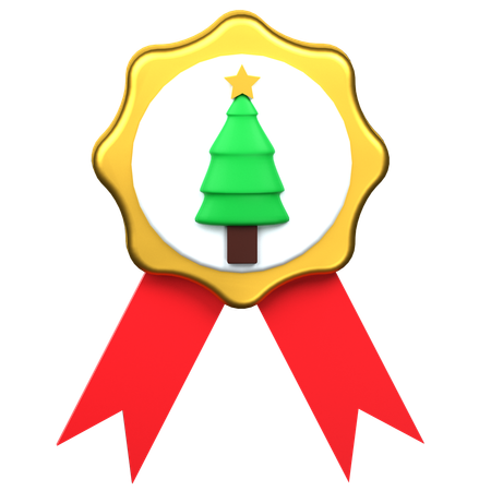 Insigne de Noël  3D Icon